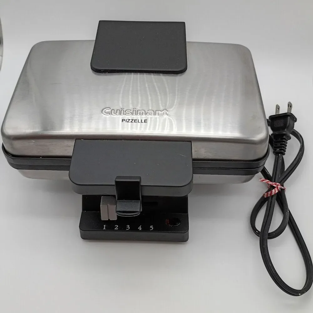 CUISINART Pizzelle Press Maker WM-PZ2 Stainless Steel Nonstick